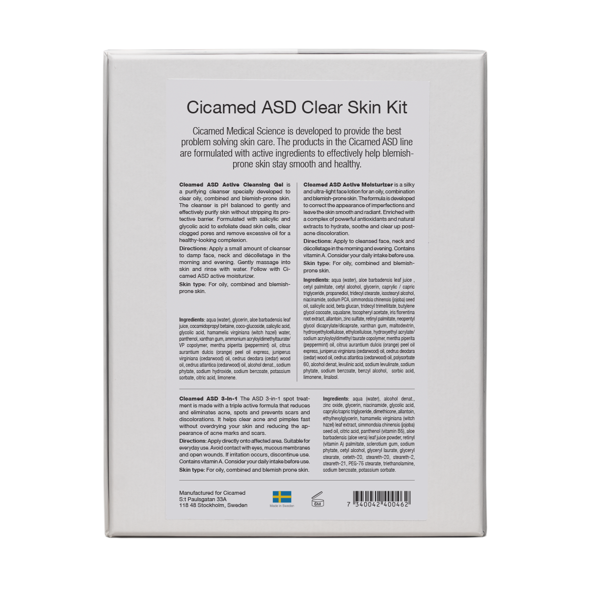 ASD Clear Skin Kit